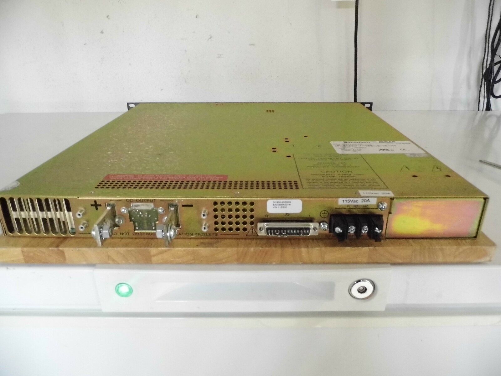 Sorensen DCS50-20E M93 Programmable DC Power Supply 50V, 20A (4 in stock) Sorensen DCS50-20E M93 Programmable DC Power Supply 50V, 20A (4 in stock)